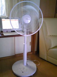 おニューな扇風機