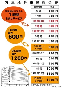 ゆりの木通り東側　駐車場情報