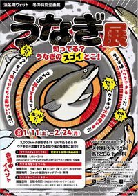 冬企画展示「うなぎ展」開催中のお知らせ