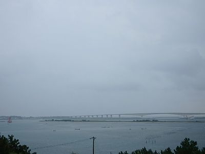 南浜名湖・新居町新弁天からおはようございます。