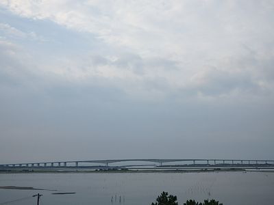 南浜名湖・新居町新弁天からおはようございます。
