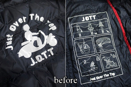 JOTT(ジョット）ダウン（羽毛）コートの臭い取り