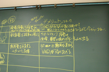 出演者部会とステージ部会、緊急召集の巻。
