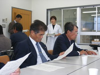 袋井学校給食センター視察