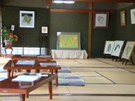 野島青茲日本画展　開催です。